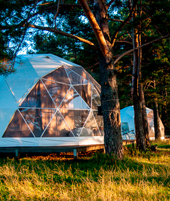 Шатры для глэмпинга