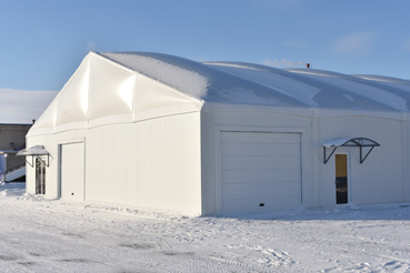 Airport tent pavilion