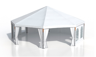 Многогранный шатёр 13х13