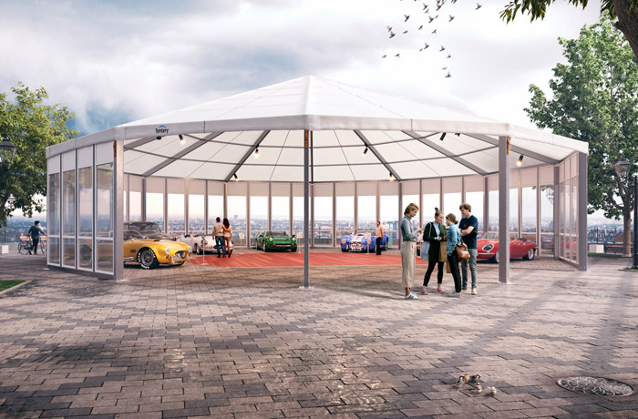 Шатры для выставочной деятельности