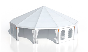 Polyhedral tent 20х20