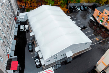 A tent for medical purposes