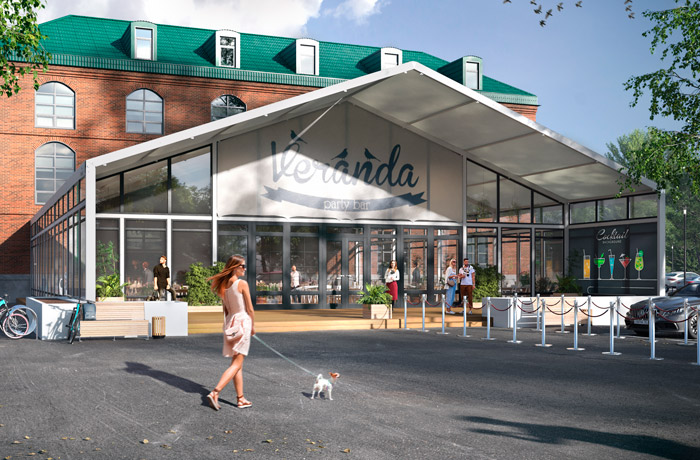 Шатры для ресторанов и отелей