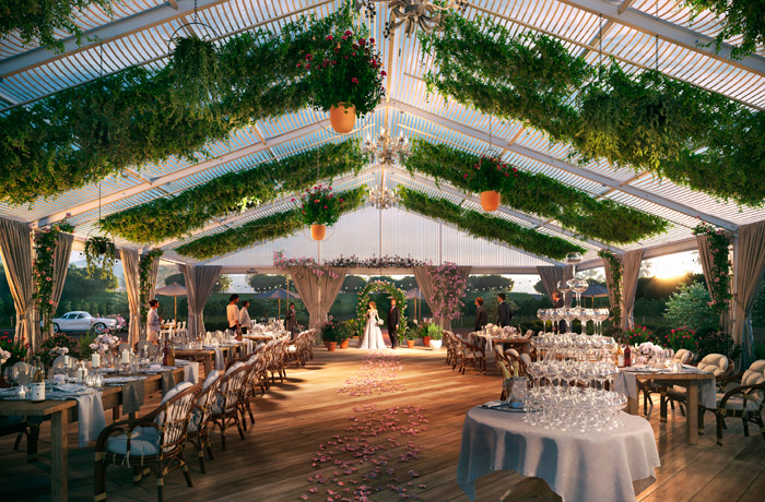 Шатры для арендных компаний